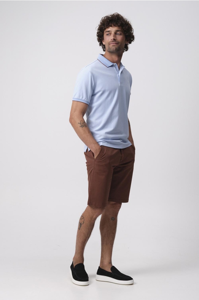 JORDAN POLO KM 096119 3251 Chambray blue